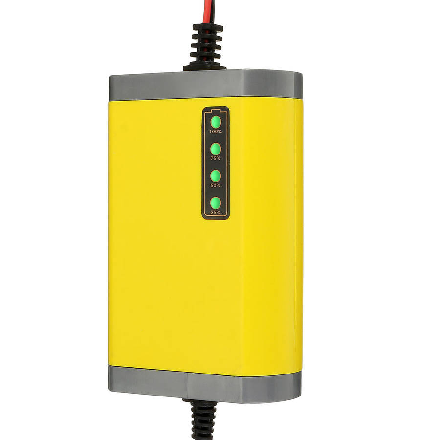 Smart Automatic 12V 2A Battery Charger Maintainer Trickle For Car Motorcycle