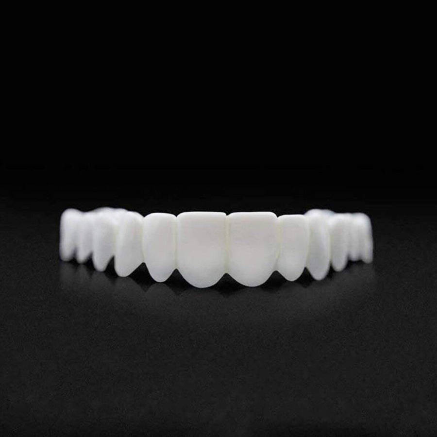 1 Pair Dentistry Cosmetic Covers Smile Comfort Veneers Flex Teeth Braces Upper +Bottom