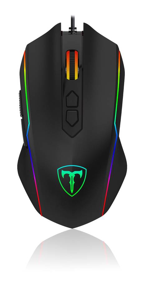 T-Dagger Sergeant 4800DPI 9 Button|180cm Cable|Ambi-Design|RGB Backlit Gaming Mouse - Black