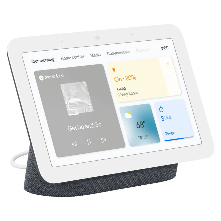 Google Nest Hub 7 Smart Display with Google Assistant 2nd Gen - Charcoal - Demo Deals