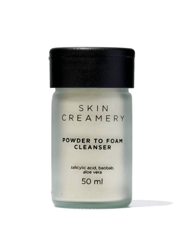 Skin Creamery Powder to Foam Cleanser with Salicylic Acid