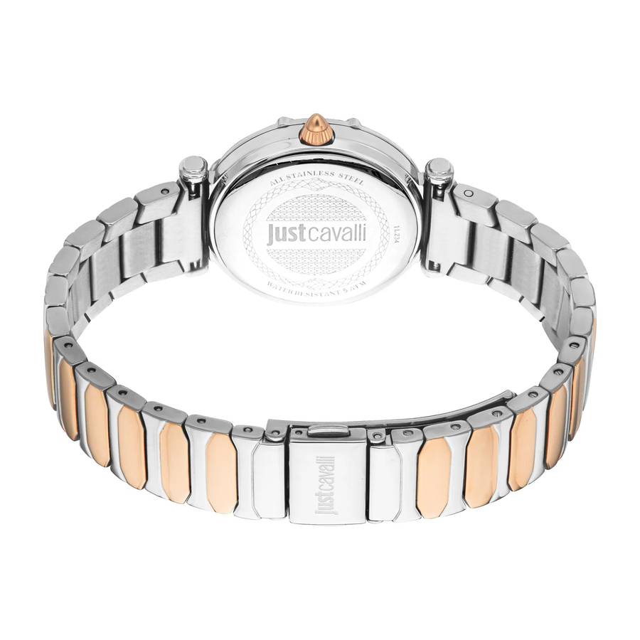 Just Cavalli Animalier Atrani Two Tones RG Silver