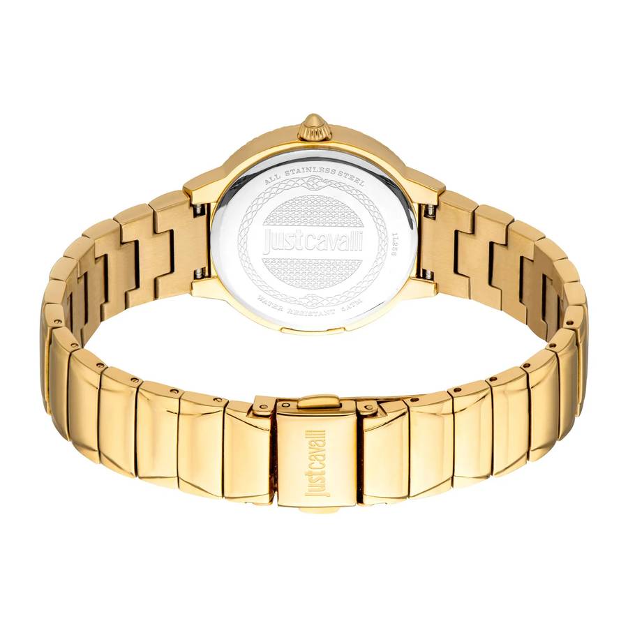 Just Cavalli Glam Chic Puntale Yellow Gold Salmon