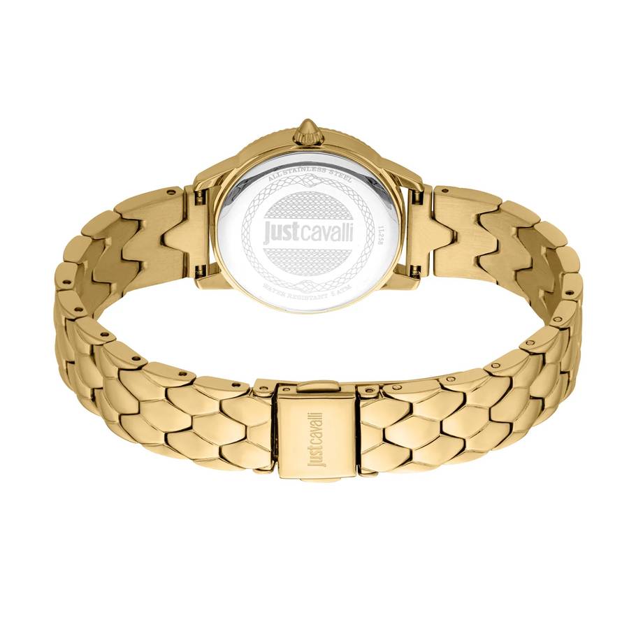 Just Cavalli Glam Chic Daydreamer Yellow Gold Green