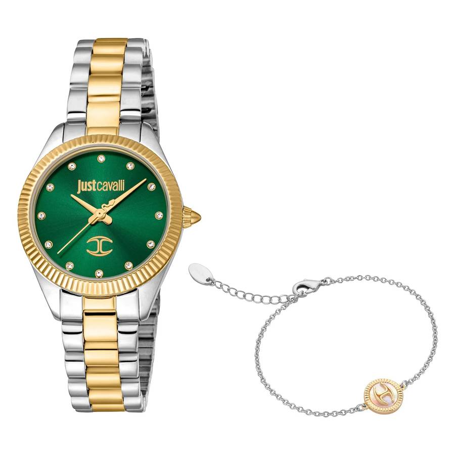 Just Cavalli SET Pacentro Two Tones YG Green