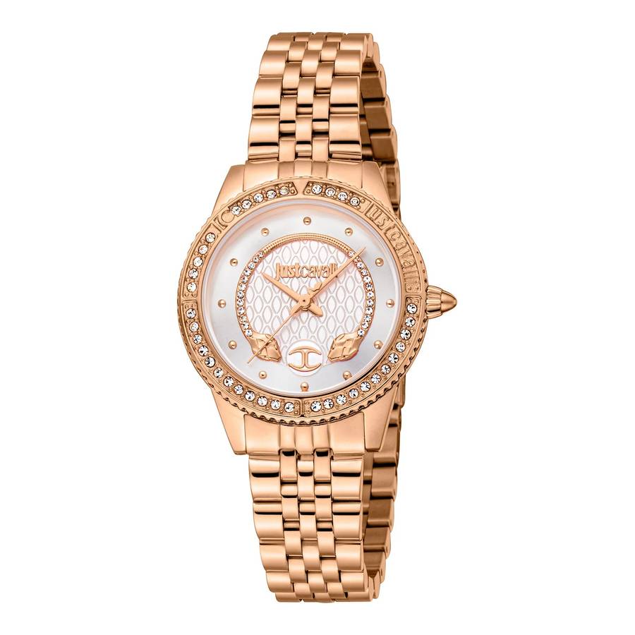 Just Cavalli Animalier Neive Rose Gold Silver