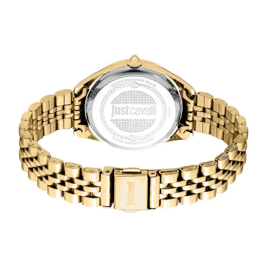 Just Cavalli Glam Chic Luna Yellow Gold Silver