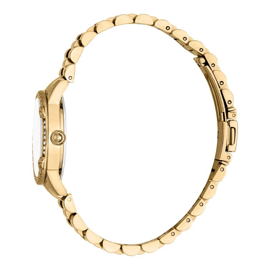 Just Cavalli Animalier Fiorenza Snake Yellow Gold MOP