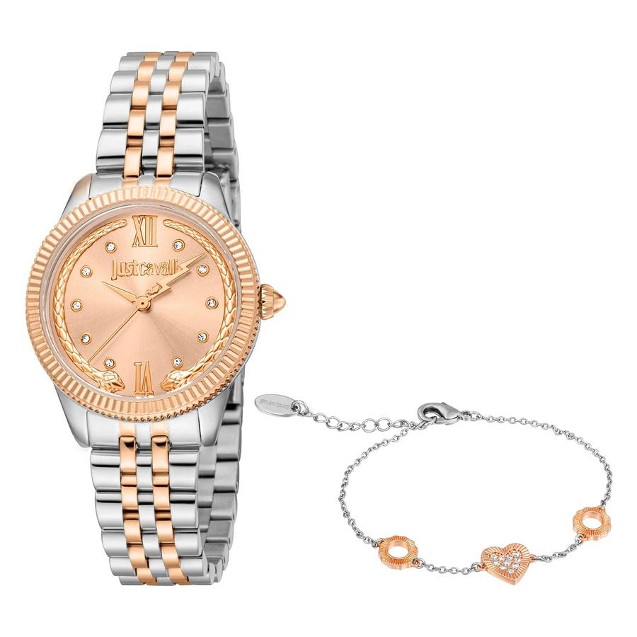 Just Cavalli SET Lovestruck Valentines Two Tones RG Salmon