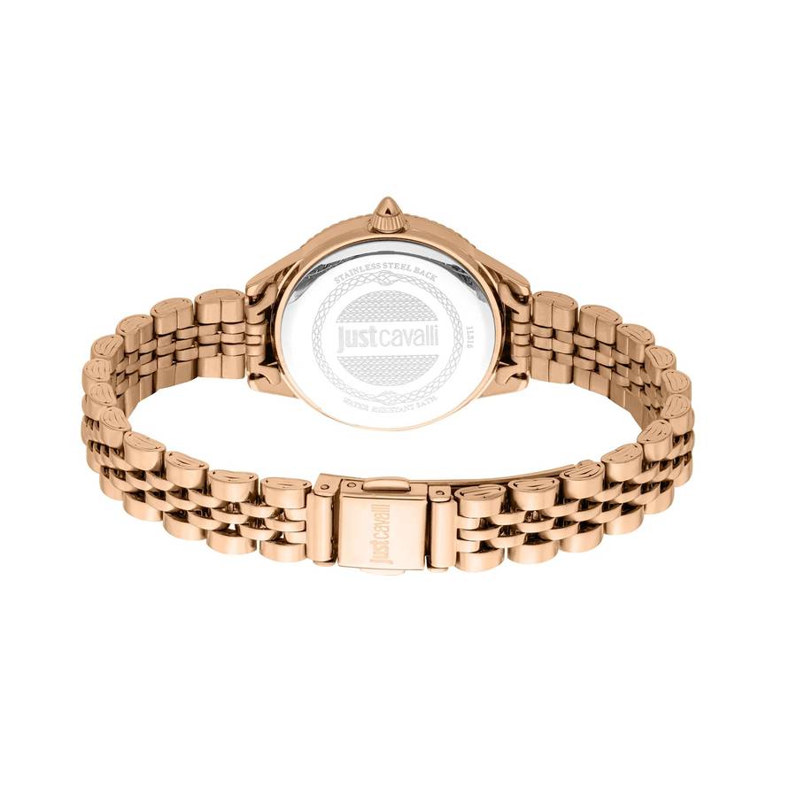Just Cavalli Glam Chic Forward Rose Gold Turquoise
