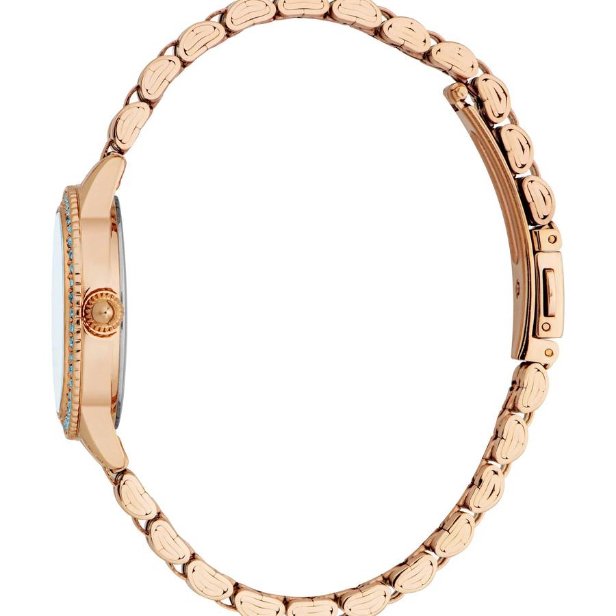 Just Cavalli Glam Chic Forward Rose Gold Turquoise