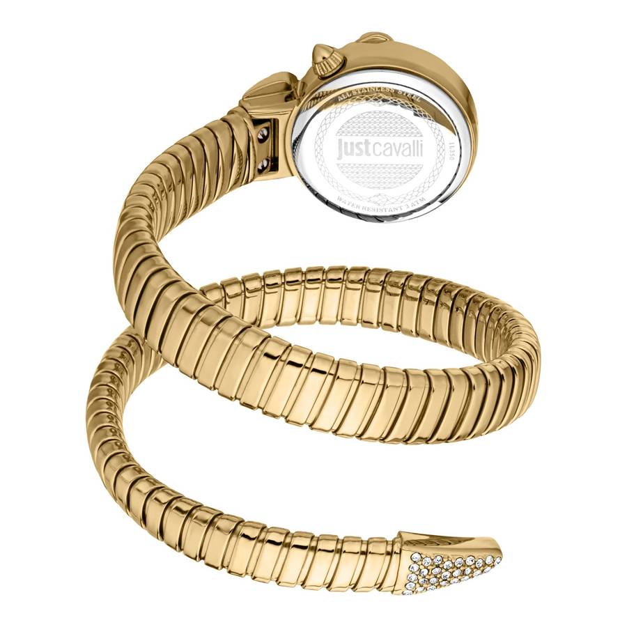 Just Cavalli Signature Snake Radiosa Yellow Gold Silver