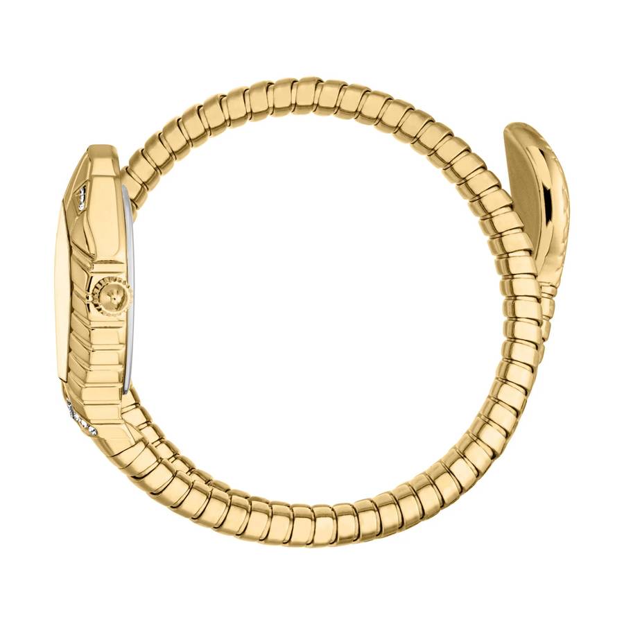 Just Cavalli Signature Snake Speranza Yellow Gold Champagne