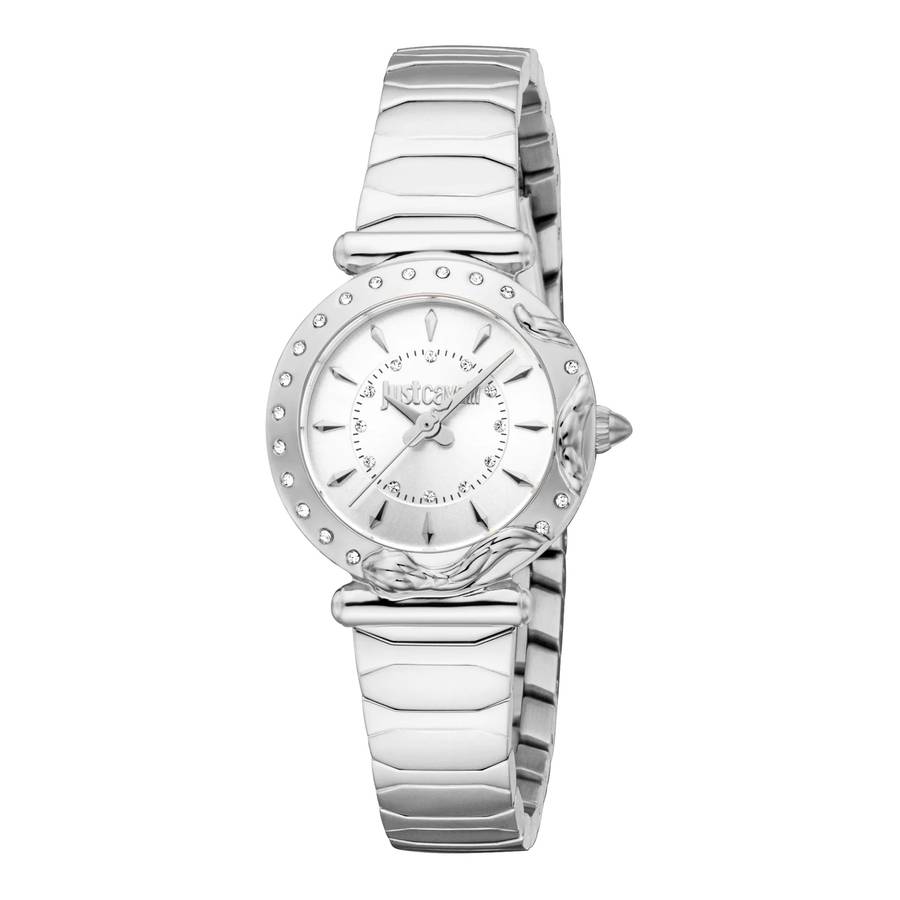 Just Cavalli Animalier Stella Snake Silver