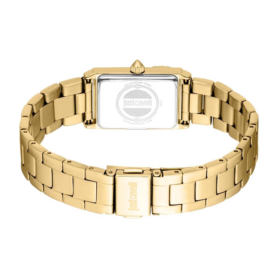 Just Cavalli Animalier Dolcezza Snake Yellow Gold Silver
