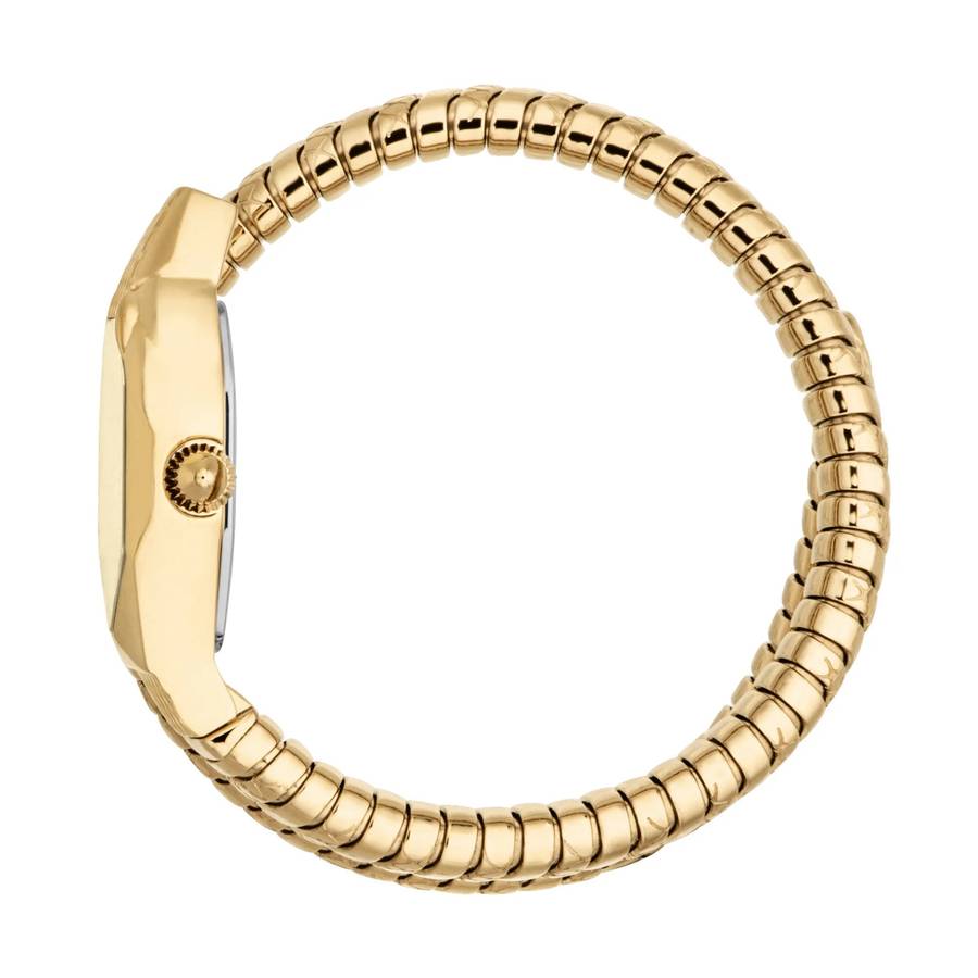 Just Cavalli Signature Snake Aria Yellow Gold Champagne