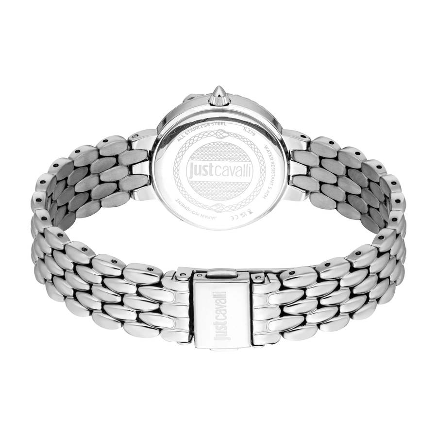 Just Cavalli Animalier Rosa Snake Silver