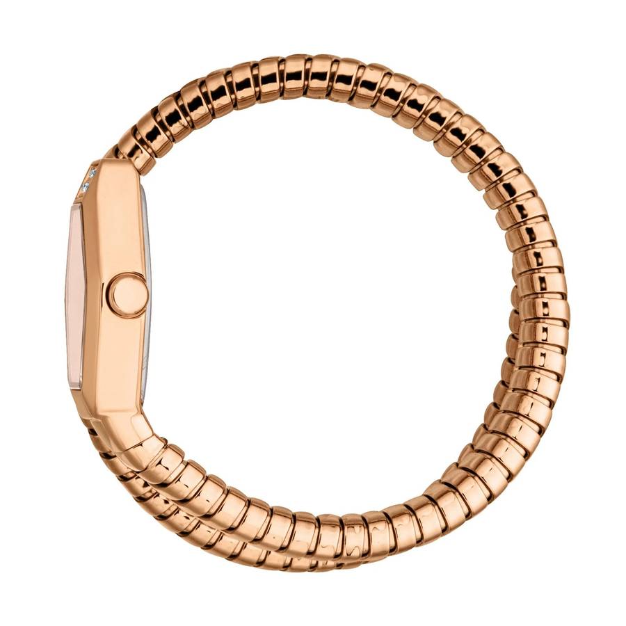 Just Cavalli Signature Snake Splora Rose Gold
