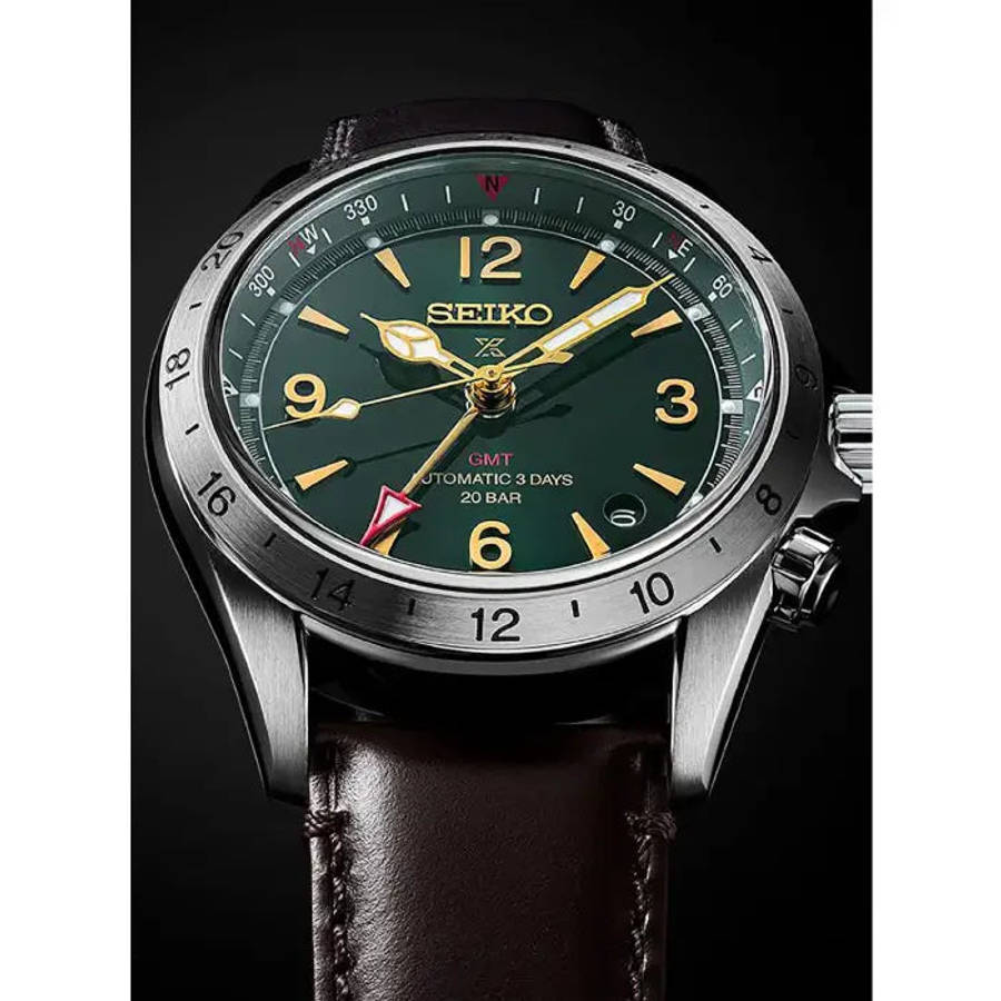 Seiko Prospex SBEJ005 Alpinist GMT Men's Watch