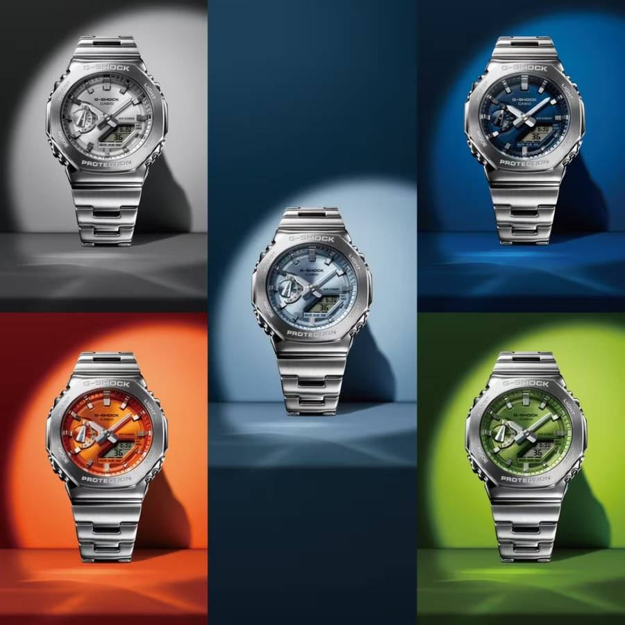 CASIO Men's G-SHOCK G-STEEL Watch GM-2110D-2BER