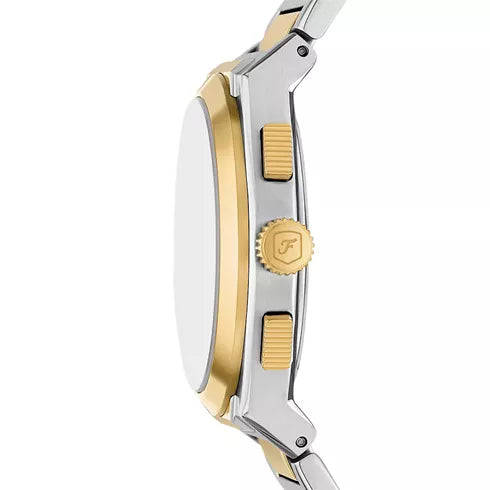 Fossil Men's Everett Chronograph Two-Tone Stainless Steel Men's Watch | FS6106
