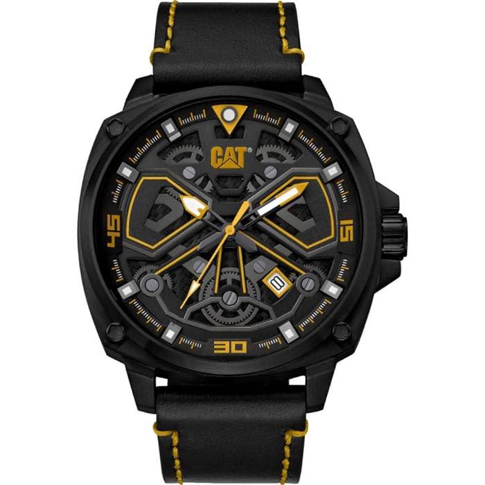 CAT Tokyo Black Yellow Chronograph Men's Watch | AJ.161.34.127