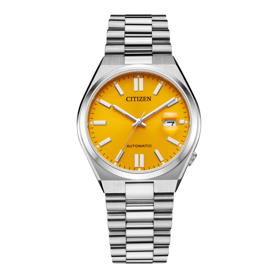 Citizen Tsuyosa Automatic Yellow Dial Men's Watch | NJ0150-81Z