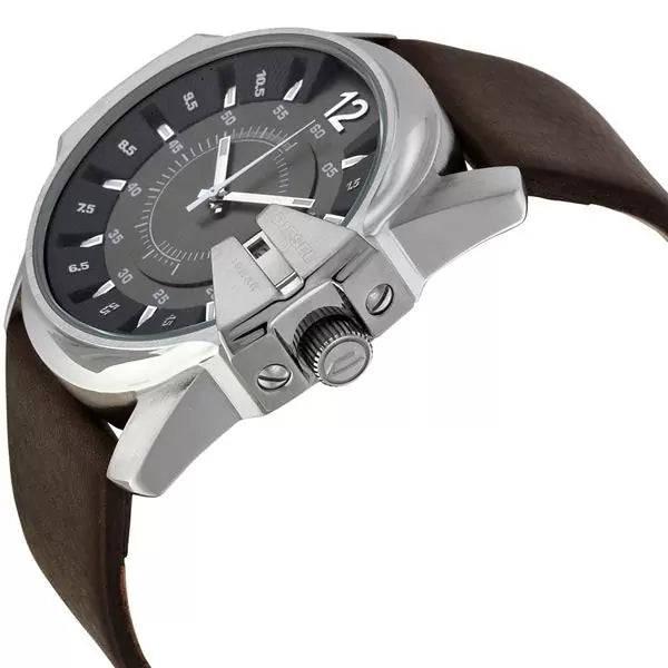 Diesel Mega Chief Grey Dial Men's Watch | DZ1206
