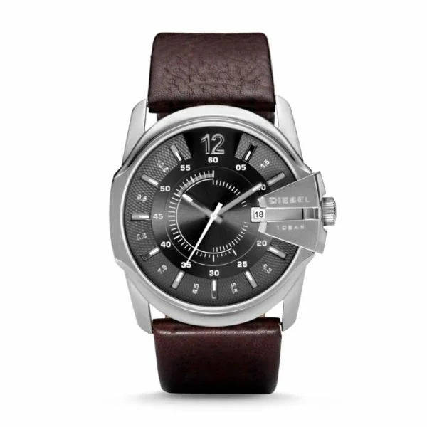 Diesel Mega Chief Grey Dial Men's Watch | DZ1206