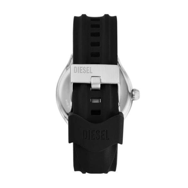 Diesel Streamline Three-Hand Black Silicone Men's Watch | DZ2202