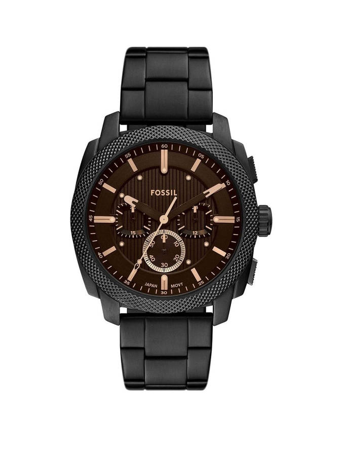 Fossil Machine Black Mens Watch | FS6097