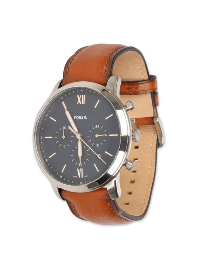 Fossil Neutra Chronograph Brown Leather Men's Watch | FS5453