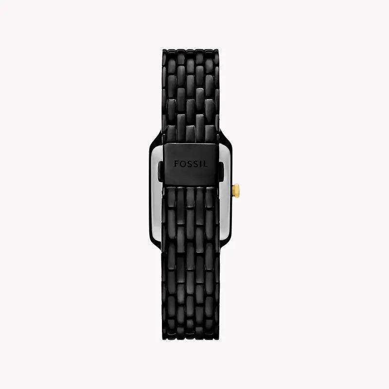 Fossil Raquel Black Stainless Steel Women's Watch | ES5385