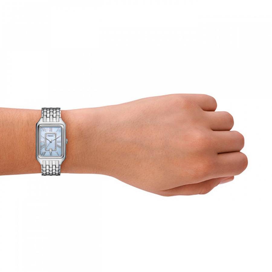 Fossil Raquel Three-Hand blue Dial Stainless Steel Women's Watch | ES5402