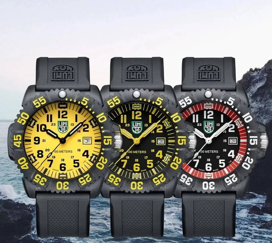 Luminox Sea Lion Black/Yellow Dial Men's Watch | X2.2055.1