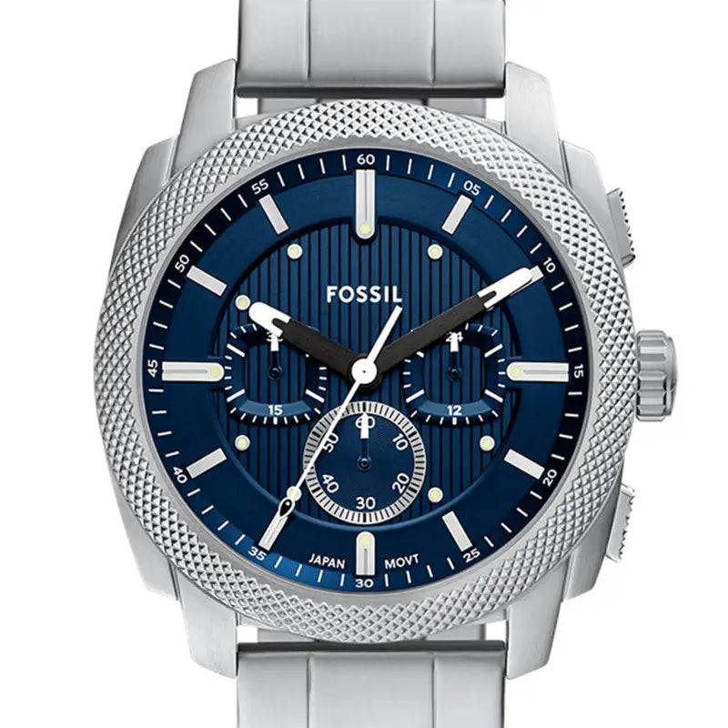 Fossil Machine Blue Chronograph Men's Watch |  FS6096