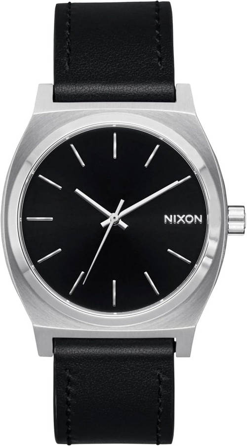 Nixon Time Teller Leather Watch