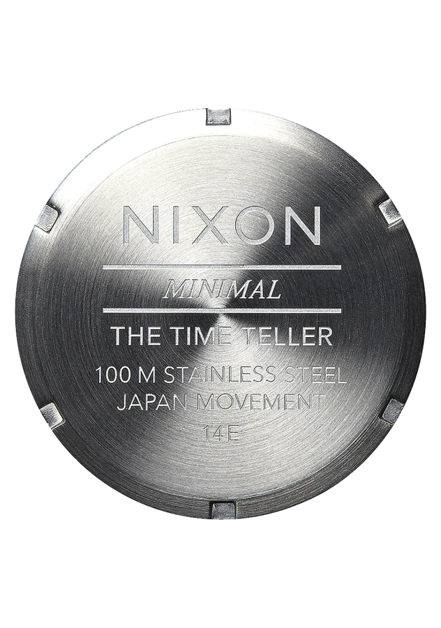 Nixon Time Teller Leather Watch