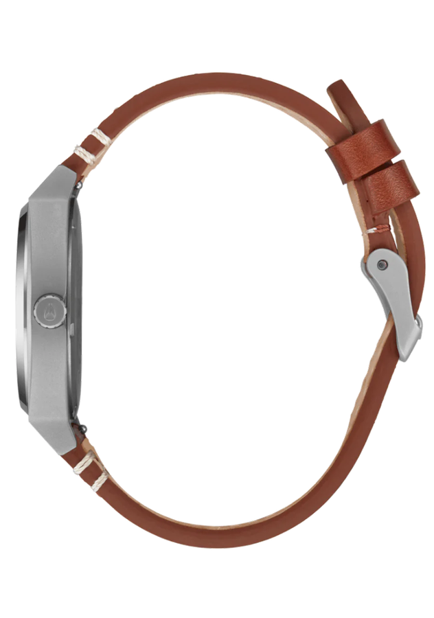Nixon Time Teller Leather Watch