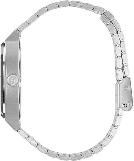Nixon Time Teller Stainless Steel Orange Dial Men's Watch | A0455212-00