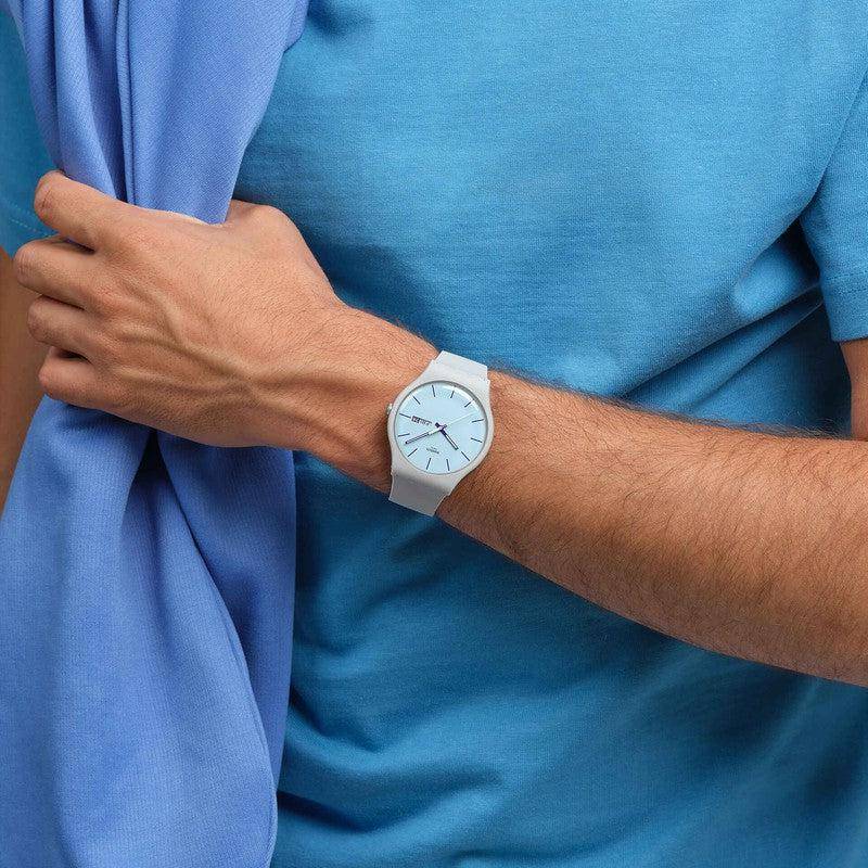 Swatch BLUEBERRY SKY Unisex Watch | SO29M702