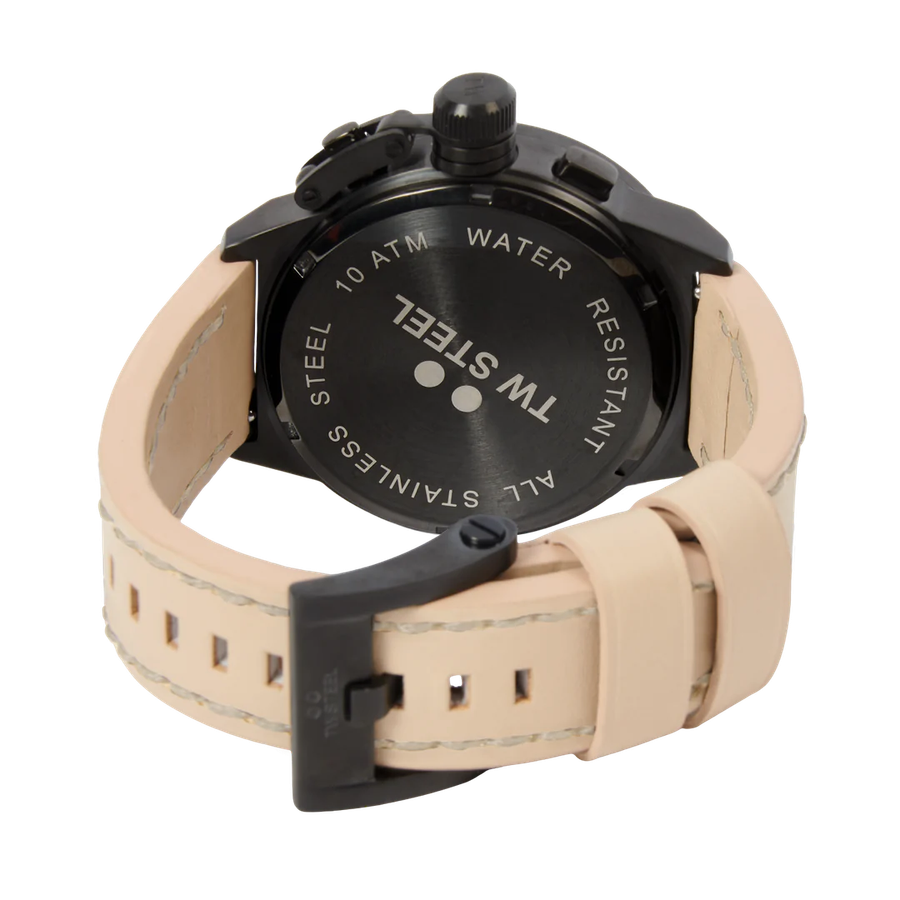 TW Steel Beige Black Chrono Men's Watch | CS117