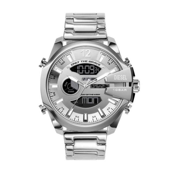 Diesel Mega Chief Ana-Digi Stainless Steel Men's Watch | DZ4648