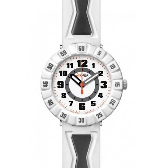 Flik Flak Childrens Get It in Grey Watch | FCSP037