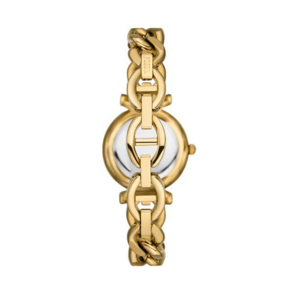 Fossil Carlie Three-Hand Gold-Tone Stainless Steel Woman's Watch | ES5329