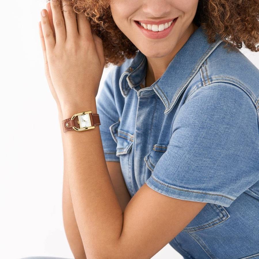 Fossil Harwell Analog White Dial Women's Watch | ES5264