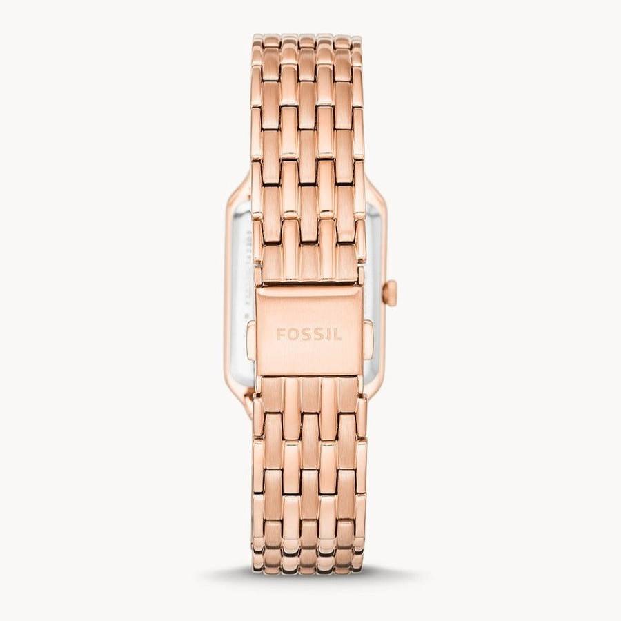 Fossil Raquel Three-Hand Date Rose Gold-Tone Stainless Steel Women's Watch | ES5271
