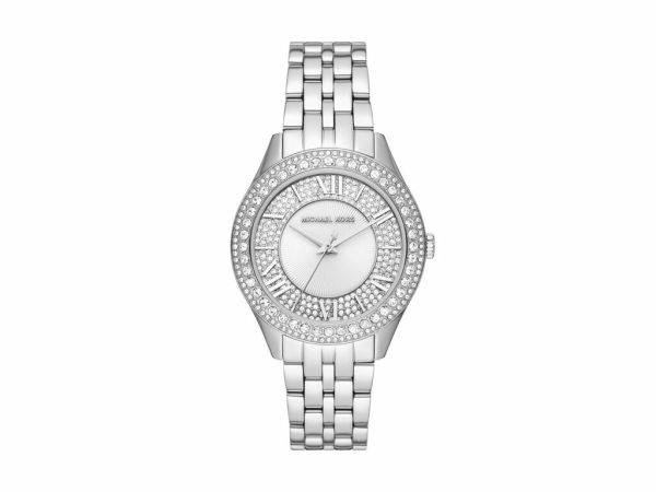 Michael Kors Harlowe Three-Hand Stainless Steel Woman's Watch | MK4708