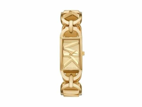 Michael Kors MK Empire Three-Hand Gold-Tone Stainless Steel Woman's Watch | MK7406