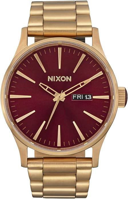 Nixon Sentry Gold Unisex Watch | A3565094-00